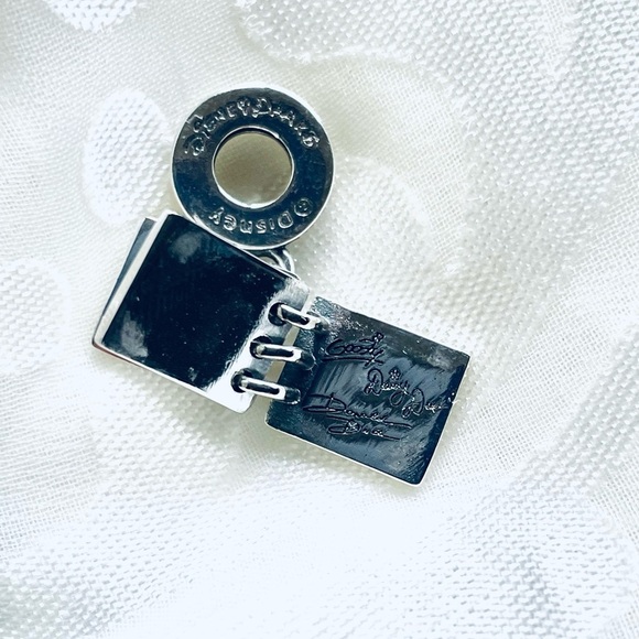 NWOT Autograph Book Dangle Charm - Disney Parks Exclusive - S925, Fits Pandora - Picture 4 of 12